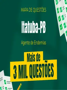 Mapa de Questões Online - Pref. Itatuba-PB - Agente de Combate às Endemias - 3 Mil Questões