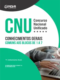 Apostila CNU 2025 - Conhecimentos Gerais - Comuns aos Blocos de 1 a 7