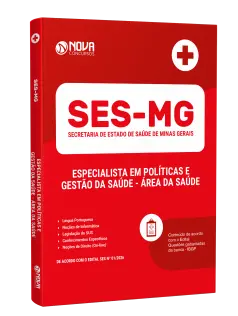 Apostila SES-MG 2026 - Especialista em Políticas e Gestão da Saúde (EPGS) - Área da Saúde