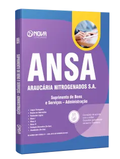 Apostila ANSA 2026 - Suprimento de Bens e Serviços - Administração
