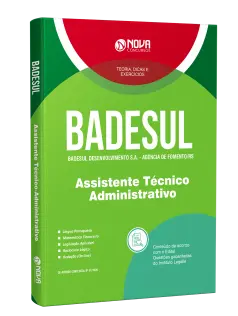 Apostila BADESUL 2026 - Assistente Técnico Administrativo