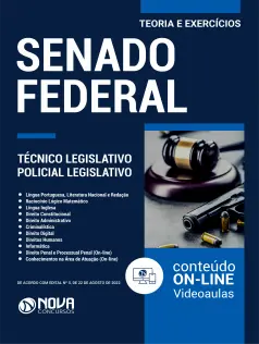Apostila Senado Federal em PDF - Técnico Legislativo - Especialidade: Policial Legislativo Federal