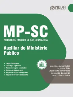 Apostila MP-SC - Auxiliar do Ministério Público