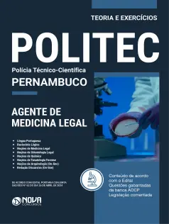 Apostila POLITEC - PE 2024 - Agente de Medicina Legal