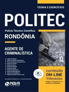 Apostila Politec RO em PDF - Agente de Criminalística