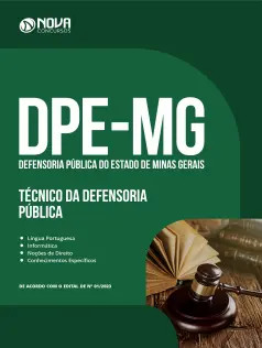 Apostila DPE-MG em PDF - Técnico da Defensoria Pública