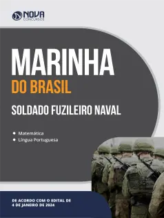Apostila Marinha do Brasil 2024 - Fuzileiro Naval – Soldado em PDF
