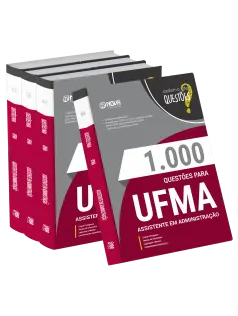 Livro 1000 Questões Gabaritadas para UFMA - Assistente em Administração