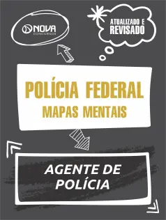 672 Mapas Mentais para Polícia Federal - Agente de Polícia (PDF)