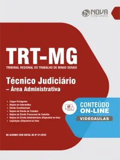 Apostila TRT-MG em PDF - Técnico Judiciário – Área Administrativa