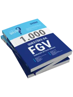 Livro 1.000 Questões Gabaritadas da FGV