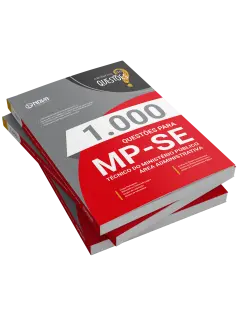 Livro 1.000 Questões Gabaritadas para o MP-SE - Técnico do Ministério Público - Área Administrativa