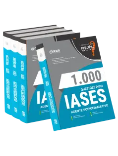 Livro 1.000 Questões Gabaritadas para a IASES - Agente Socioeducativo