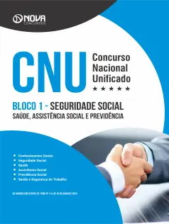 Apostila CNU em PDF 2025 - Bloco 1 - Seguridade Social: Saúde, Assistência Social e Previdência