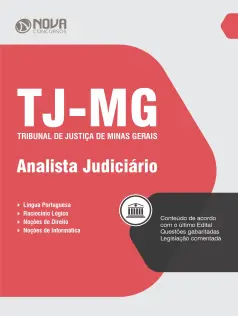 Apostila TJ-MG 2025 - Comum aos Cargos de Analista 