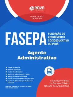 Apostila FASEPA em PDF - Agente Administrativo