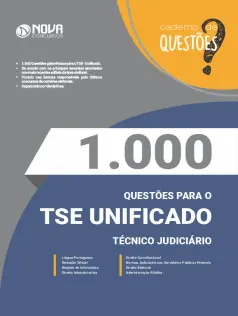 Livro 1.000 Questões Gabaritadas TSE Unificado - Técnico Judiciário em PDF