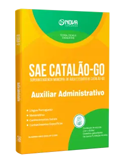 Apostila SAE Catalão - GO - Auxiliar Administrativo