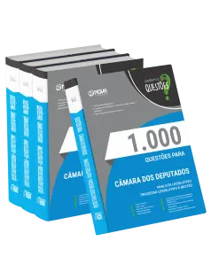 Livro 1000 Questões Gabaritadas para Câmara dos Deputados - Analista Legislativo