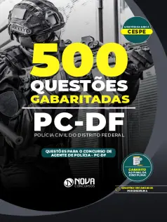 500 Questões PC-DF em PDF - Gabaritadas