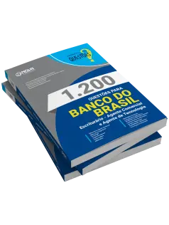 Livro 1.200 Questões Gabaritadas para o Banco do Brasil 2026 - Escriturário - Agente Comercial e Agente de Tecnologia