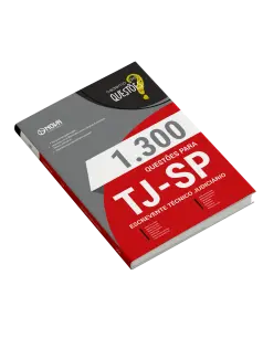 Livro 1.300 Questões Gabaritadas para TJ-SP - Escrevente Técnico Judiciário