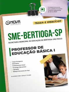 Apostila Prefeitura de Bertioga - SP 2026 - Professor de Educação Básica I