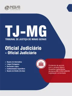 Apostila TJ-MG em PDF - Oficial Judiciário - Oficial Judiciário