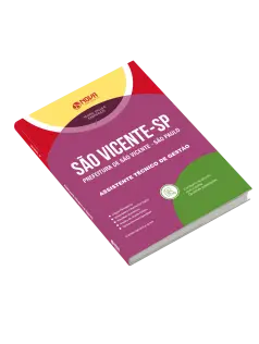 Apostila Prefeitura de São Vicente - SP 2026 - Assistente-Técnico de Gestão