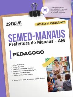 Apostila SEMED MANAUS 2025 - Pedagogo
