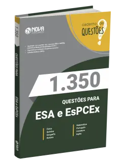 Caderno 1.350 Questões Gabaritadas ESA e EsPCEx
