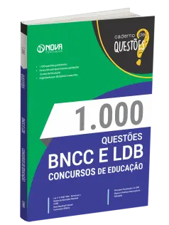 Livro 1.000 Questões Gabaritadas - BNCC e LDB - Legislação Educacional