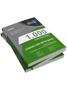 Livro 1000 Questões Gabaritadas para Câmara dos Deputados - Técnico Legislativo