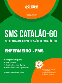 Apostila SMS Catalão-GO 2026 - Enfermeiro FMS