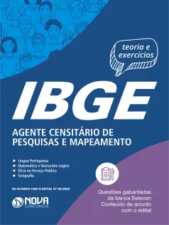 Apostila IBGE em PDF - Agente Censitário de Pesquisas e Mapeamento (Temporário)