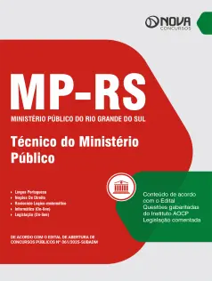 Apostila MP-RS 2025 - Técnico do Ministério Público