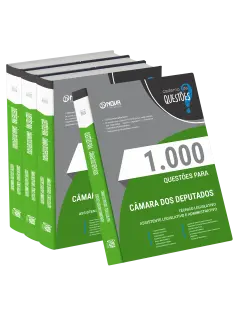 Livro 1000 Questões Gabaritadas para Câmara dos Deputados - Técnico Legislativo