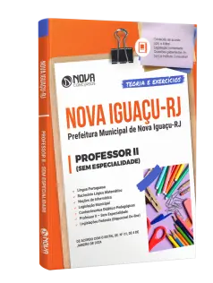 Apostila Prefeitura de Nova Iguaçu - RJ 2024 Professor II