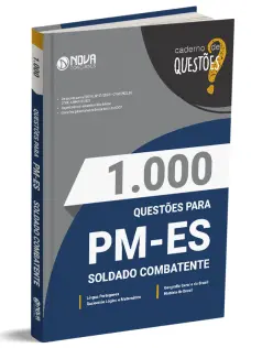 Livro 1.000 Questões Gabaritadas PM-ES - Soldado