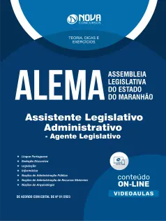 Apostila ALEMA em PDF - Assistente Legislativo Administrativo - Agente Legislativo
