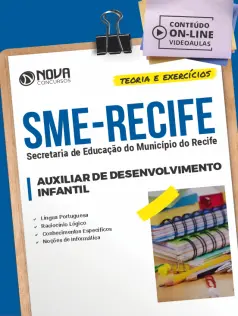 Apostila SME Recife em PDF - Auxiliar de Desenvolvimento Infantil