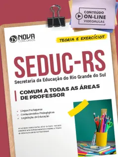 Apostila SEDUC-RS em PDF - Comum a Todas as Áreas de Professor