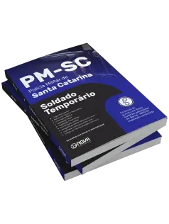 Apostila PM-SC 2026- Soldado Temporário 