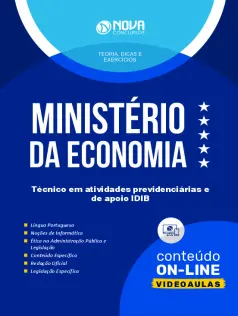 Apostila Ministério da Economia - Técnico em Atividades Previdenciárias e de Apoio