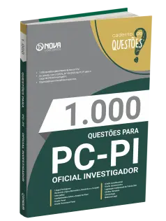 Livro 1.000 Questões Gabaritadas para o PC-PI - Oficial Investigador