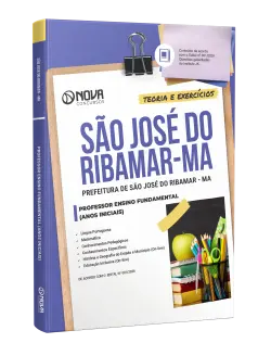 Apostila Prefeitura de São José de Ribamar-MA 2026 - Professor Ensino Fundamental Anos Iniciais
