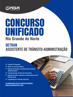 Apostila Unificado RN 2026 - DETRAN - Assistente de Trânsito - Administração