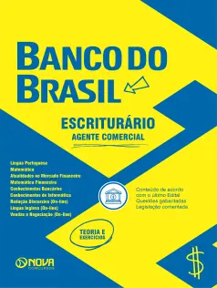 Apostila BB 2026 em PDF - Escriturário - Agente Comercial
