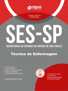 Apostila SES-SP 2025 em PDF - Técnico de Enfermagem