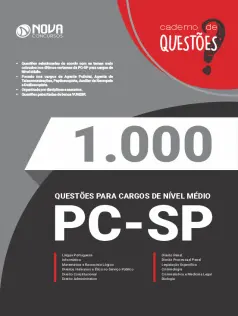 Livro 1.000 Questões Gabaritadas PC-SP - Nível Médio